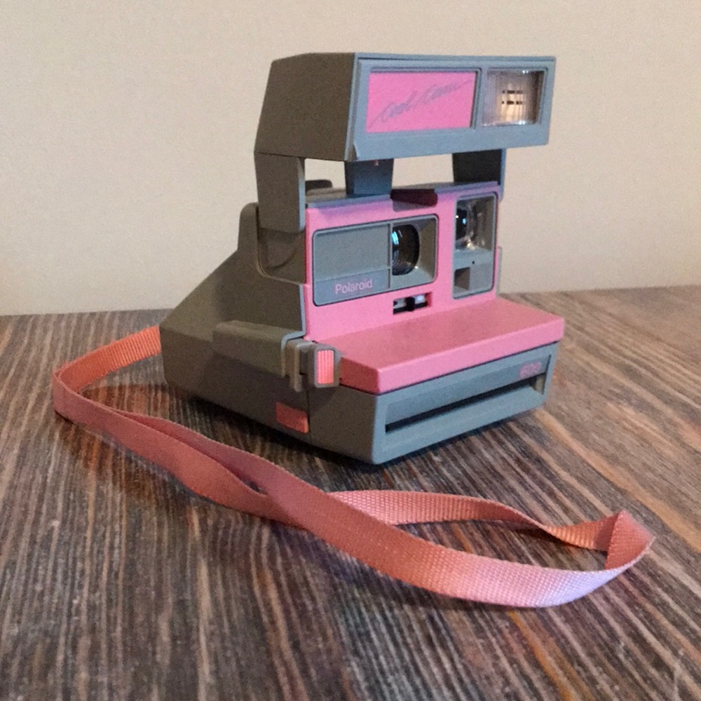 Vintage Polaroid camera